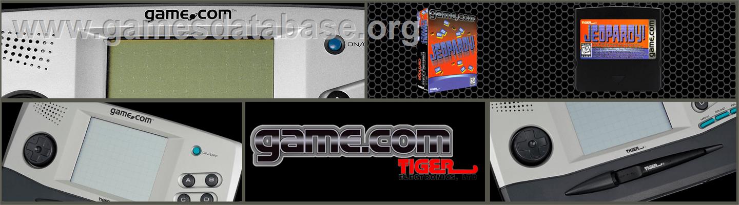Jeopardy! - Tiger Game.com - Artwork - Marquee
